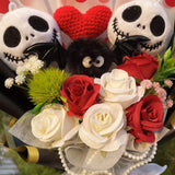 Halloween Jack Skellington Plush Flower Bouquet