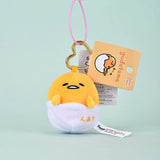 Sanrio Gudetama Tuxedo Sam Ahiru no Pekkle Hangyodon Kero Kero Keroppi Bad Badtz Maru Kirimichan Plush Keychain