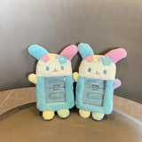 Sanrio Usahana Flower Rabbit Plush ID Card Case Keychain