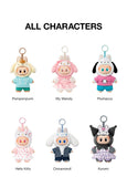 GENUINE POP MART LABUBU THE MONSTERS × Sanrio Characters Series - Vinyl Plush Pendant Blind Box