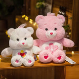 Care Bears Pink Sakura White Heart Plush Toy (22cm or 45cm)