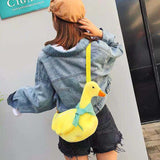 Duck Plush Purse Goose Crossbody Shoulder Messenger Bag - LoveJojo