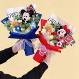 Disney Mickey Mouse Minnie Mouse Plush Bouquet Flowers