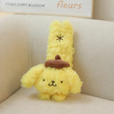 Sanrio PomPomPurin Plush Pillow & Car Headrest Neck Pillow Cushion Seat Belt Cover