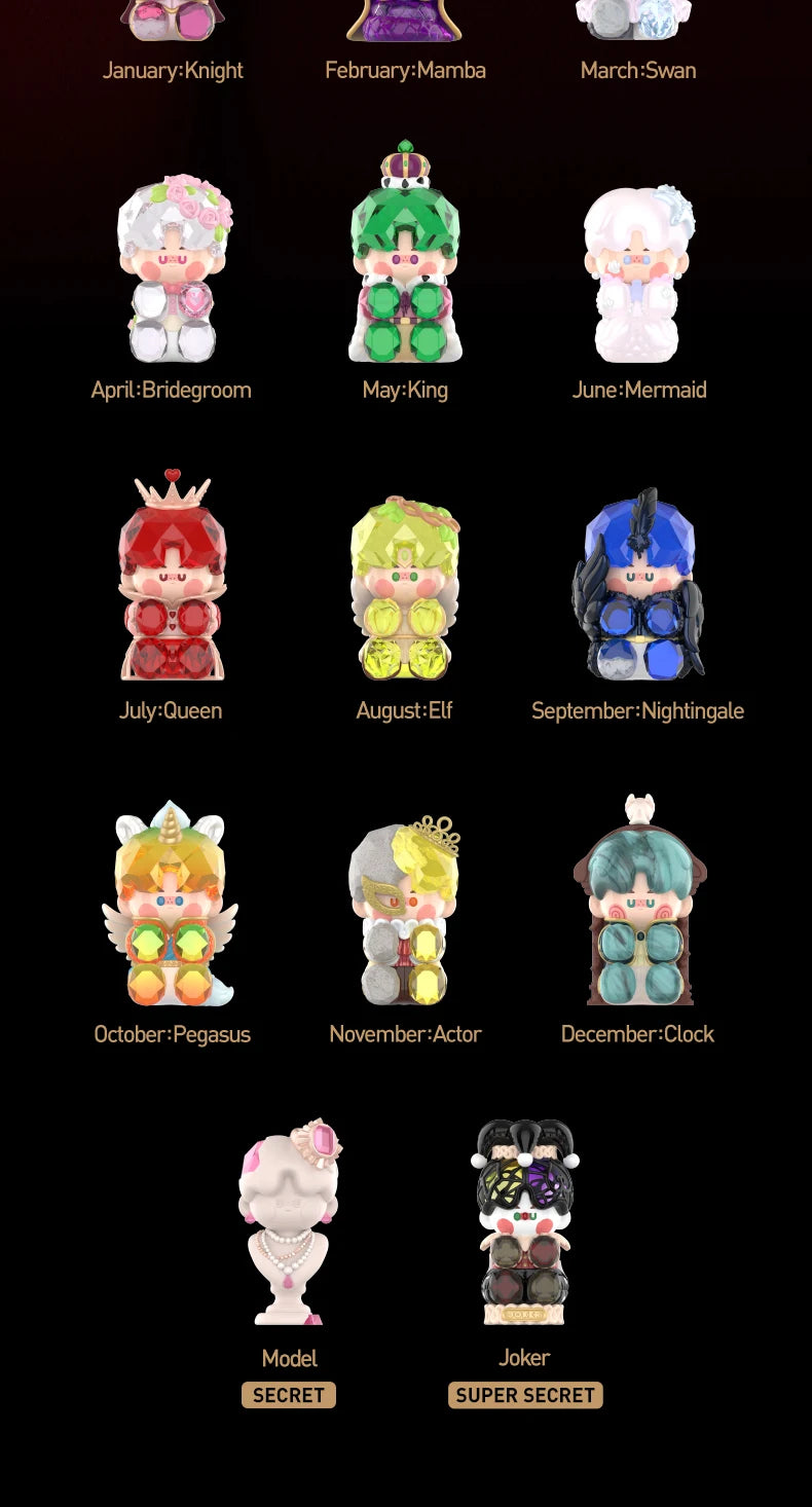 Genuine Pop Mart Pino Jelly Hard & Shiny Series Figures Blind Box