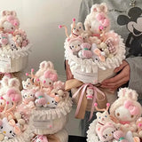 2026 Sanrio Hello Kitty My Melody Kawaii Plush Bouquet