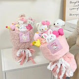 Kawaii Kuromi My Melody Hello Kitty Plush Doll Bouquet Sanrio