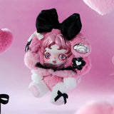GENUINE POP MART SKULLPANDA × MY MELODY Plush Pendant Sanrio Figure Keychain