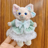 Disney LinaBell Keychain Plush Toy Dress Skirt