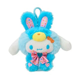 Sanrio Easter Bunny Series Cinnamoroll Pompompurin Kuromi My Melody Plush Pendant Keychain (12cm)