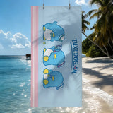 Sanrio Tuxedo Sam Towel Quick Drying Beach Swimming Gym