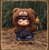 Genuine POP MART Hirono Living Wild - Fight for Joy Plush Doll