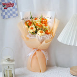 Flower Crochet Handmade Knitted Bouquet