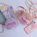 Disney Stellalou Linabell Plush Bag Headband and Coin Purse