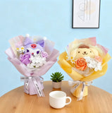 Sanrio Plush Bouquet Hello Kitty Kuromi Cinnamoroll My Melody