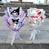 Sanrio Hello Kitty Kuromi Cinnamoroll Plush Bouquet