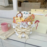 Sanrio Cinnamoroll Pochacco Kuromi Pompompurin Plush Flower Bouquet