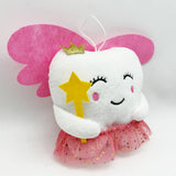 Pink Blue Tooth Fairy Plushies