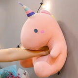 Pastel Party Dinosaur Plush Rainbow Plush Toy