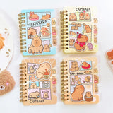 Capybara Kawaii Stationery Ringbound Notebook