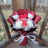 Sanrio My Melody Hello Kitty Plush Flower Bouquet