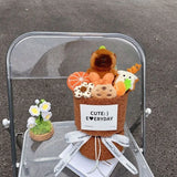 Capibara Kawaii Plush Bouquet
