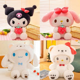 Sanrio Hello Kitty Kuromi Melody Cinnamoroll Stuffed Toys Kawaii