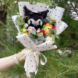 Sanrio Kuromi Cinnamoroll My Melody Hello Kitty Plush Bouquet