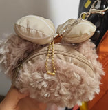 Disney ShellieMay Plush Coin Purse Key Chain Pendant Bag
