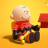 GENUINE POP MART MEGA SPACE MOLLY 100% Charlie Brown & Snoopy