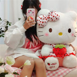 Sanrio Hello Kitty Strawberry Dress Plush Toy - LoveJojo