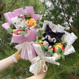 Sanrio Kuromi Cinnamoroll My Melody Hello Kitty Plush Bouquet