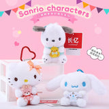 Sanrio Hello Kitty Kuromi Melody Pochacco Cinnamoroll Plush Pendant Keychain