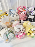 Sanrio Cinnamoroll Pochacco Kuromi Pompompurin Plush Flower Bouquet