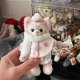 Disney Pink Winter Linabell Plush Keychain