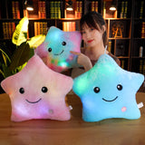 Luminous Star Plush Glowing LED Stars Cushion - LoveJojo