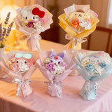 Sanrio Plush Bouquet Hello Kitty Kuromi Cinnamoroll My Melody