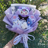 Sanrio My Melody Hello Kitty Kuromi Cinnamoroll PomPomPurin Plush Bouquet