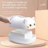 Kawaii Cat Tissue Box Kitchen Napkin Storage Box Paper Container Holder Home Decoration