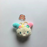 Sanrio Usahana Plush Coin Purse Keychain