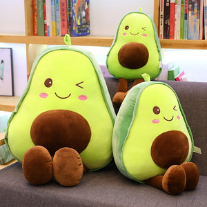 30/45/60/85cm New Avocado Plush Toys Cute Avocado Pillow Cushion Kawaii Fruit Stuffed Doll Toys For Children Birthday Gift