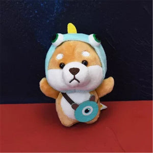 Corgi Shiba Inu Dog Puppy Plush Keychain - LoveJojo