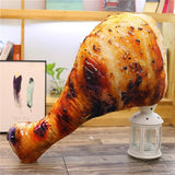 Giant Plush Pillow Chicken Wings, Sausages, Fish Food Simulation