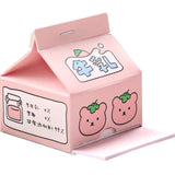 Milk Carton Bear Memo Pad Notes To Do List Notepad School Office Stationery