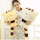 45CM Lovely Big Face Smiling Cat Stuffed Plush Toys Brinquedos Best Gifts for Kids High Quality