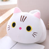 25cm 35cm 50cm plush cat toy white black brown stuffed animal cat plush throw pillow kids toys birthday gift for children