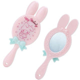 1 pc new style Cute girl hair comb with mirror massage comb hair comb toys for girls kids makeup make up toy