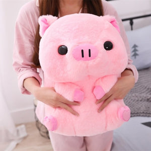 Pink Piggy Plush Pig 40cm Or Pink Pig Plush House Slippers 26cm