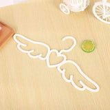 Set of Angel Wings Non-Slip Clothes Hanger Pink or White