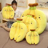 35-70cm Creative Cartoon Banana Plush Pillow Kawaii Sofa Cushion Baby Toy Cute Plush Doll Children Fruit Toys Children Kid Gift